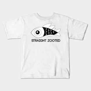 Straight Zooted Fish #1 Kids T-Shirt